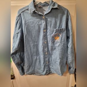 Longaberger Horizon of Hope Jean Shirt Long Sleeve Size Medium